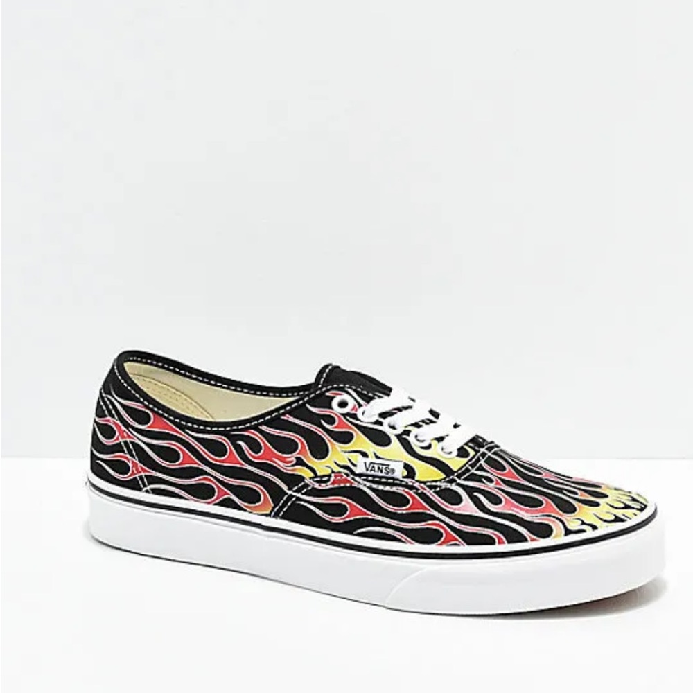 Flames Mash Up Vans